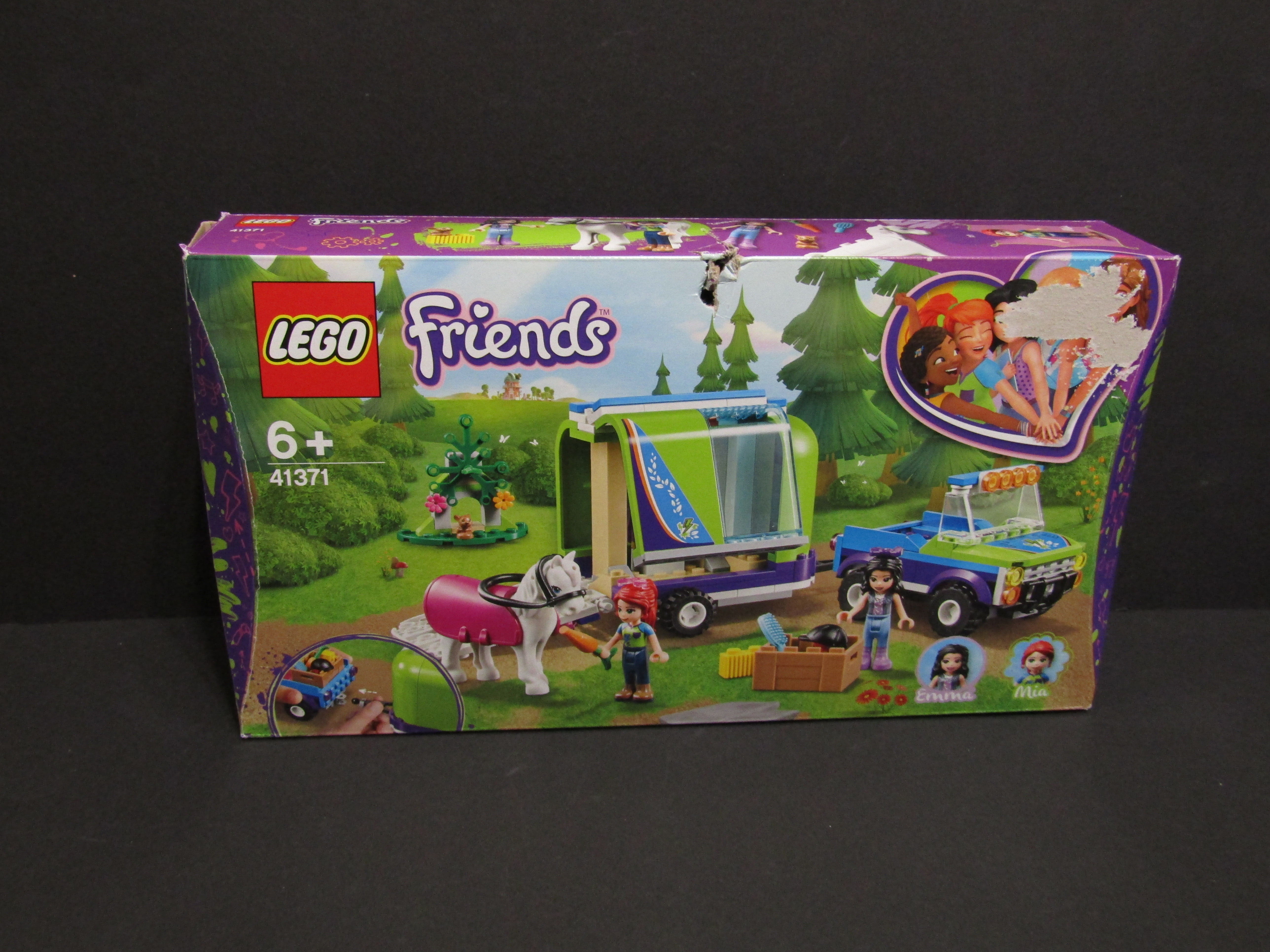 LEGO® Friends 41371 Mia a přívěs pro koně - POUŽITÉ