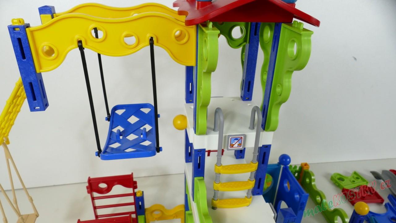 Playmobil dětské hřiště s figurkami a doplňky