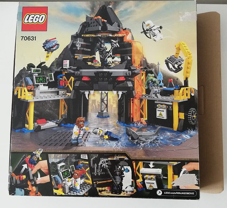 LEGO Ninjago 70631 Garmadonovo sopečné doupě