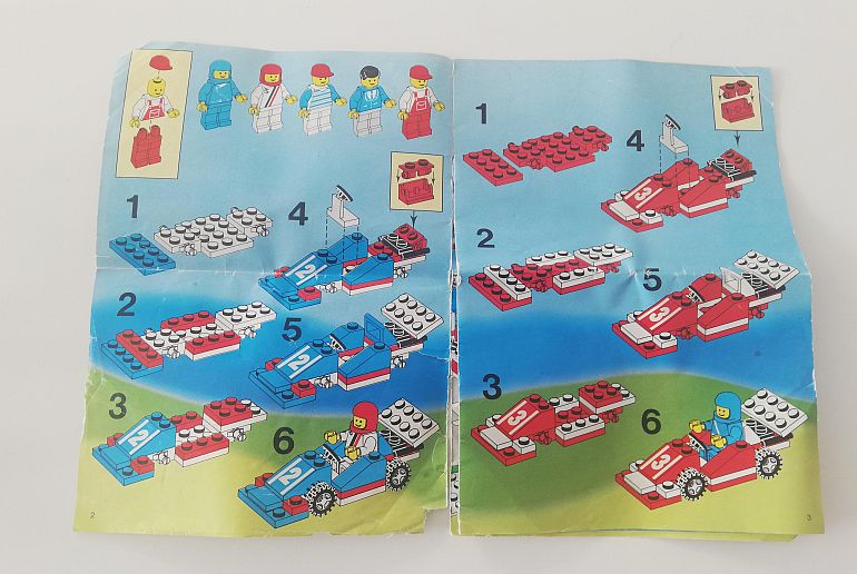 Lego formulová dráha