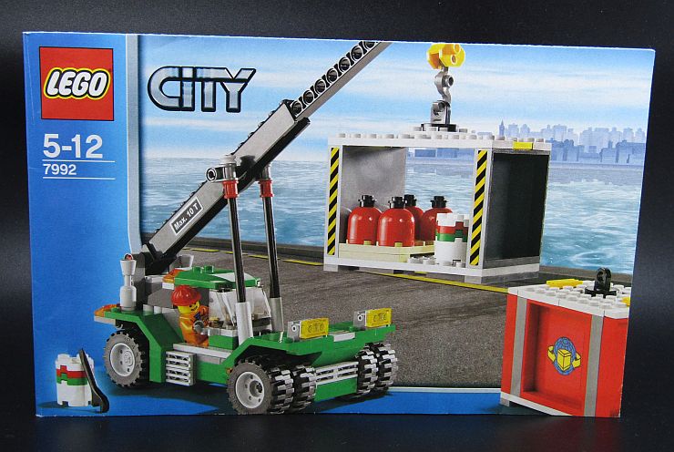 Lego City 7992 Jeřáb na kontejnery