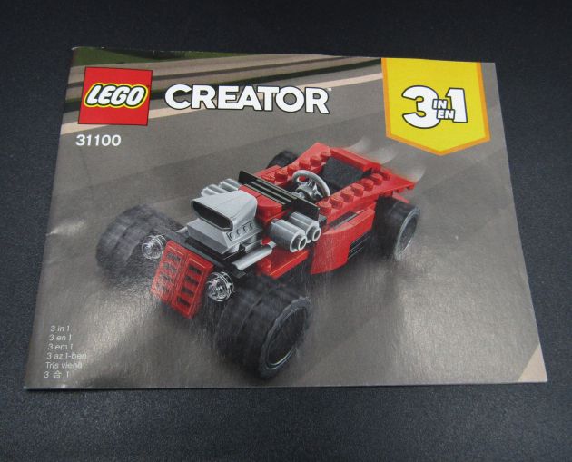 LEGO® Creator 31100 Sporťák - POUŽITÝ
