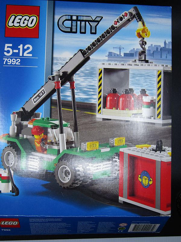 Lego City 7992 Jeřáb na kontejnery