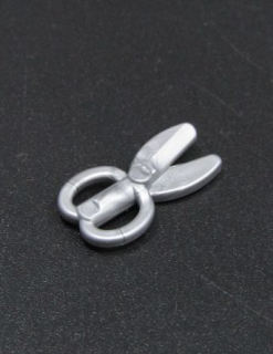 Lego nůžky - flat silver 