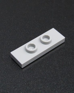 Lego destička hladká s nopy 1x3 - světle šedá - light bluish gray