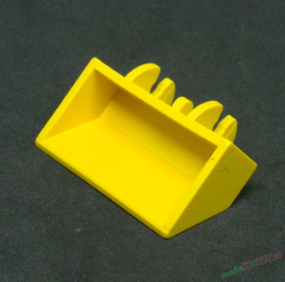 Lego lžíce bagru 3x5x1 - žlutá