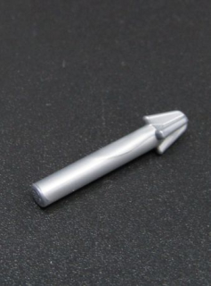 Lego střela harpuny - flat silver 