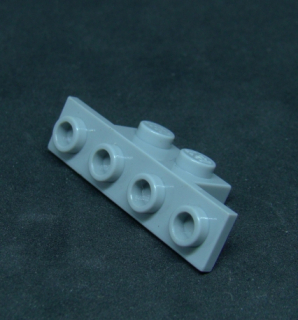 Lego destička speciální 1x2 - 1x4 - světle šedá - light bluish gray