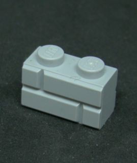 Lego kostička speciální - cihla - světle šedá - light bluish gray