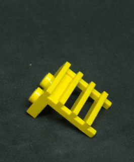 Lego destička speciální - žebřík - jasně světle oranžový