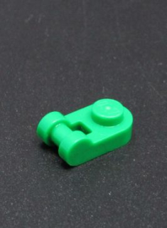 Lego destička speciální 1x1 - zelená