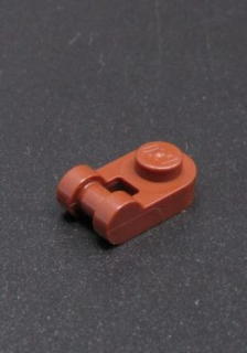 Lego destička speciální 1x1 - hnědá - reddish brown