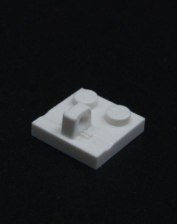 Lego destička speciální 2 x 2 - bílá
