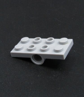 Lego destička speciální 2x4 - světle šedá - light bluish gray