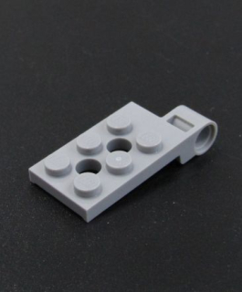 Lego destička speciální 2x4 - světle šedá - light bluish gray