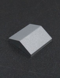 Lego stříška 2x2 - nízká - tmavě šedá - dark bluish gray