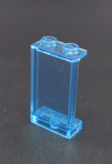 Lego Panel 1 x 2 x 3 - průhledný světle modrý