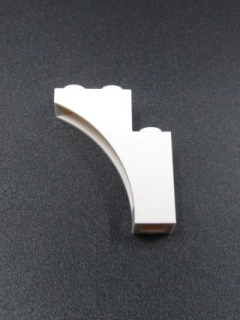 Lego oblouk - klenba - bílý