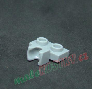 Lego destička speciální 1x2 - světle šedá - light bluish gray