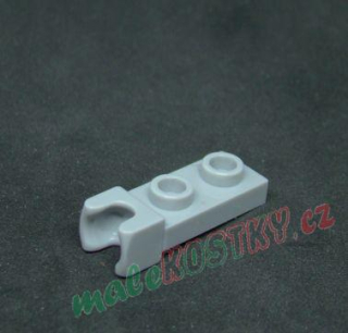 Lego destička speciální 1x2 - světle šedá - light bluish gray
