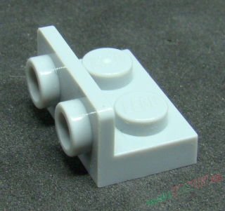 Lego destička 1 x 2 - 1 x 2 Inverted světle šedá - light bluish gray