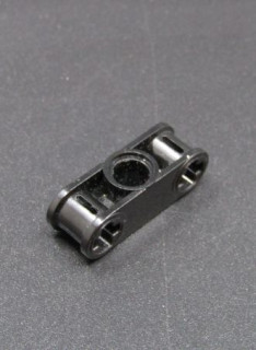 Lego Technic spojka 3L se středovým otvorem - černá