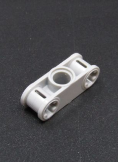 Lego Technic spojka 3L se středovým otvorem - světle šedá - light bluish gray