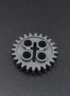 Lego Technic ozubené kolo - 24 zubů - tmavě šedé - dark bluish gray