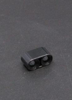 Lego technic rameno 1x2 černé