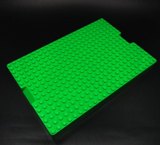 Lego deska vysoká 16 x 24 - jasně zelená