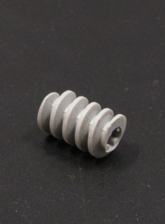 Lego Technic šnekový závit - světle šedý - light bluish gray