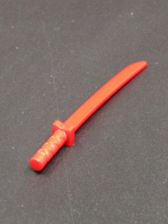 Lego meč - katana - červená
