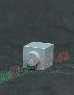Lego kostička 1x1 světle šedá - light bluish gray