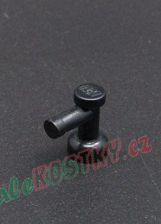 Lego vodovodní kohoutek 1x1 - černý