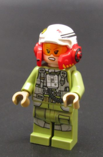 Lego figurka Star Wars - Resistance Pilot A-wing (Tallissan 'Tallie' Lintra)