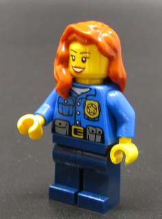 Lego figurka policistka