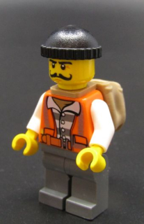 Lego city figurka zloděj