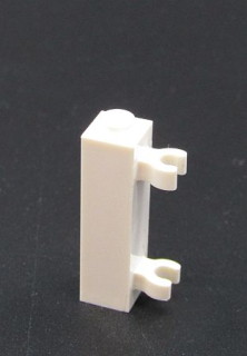 Lego pant na dveře a okna 1 x 1 x 3 - bílý