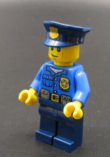 Lego city figurka policista