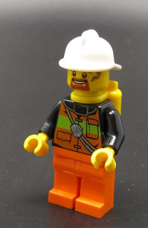 Lego city figurka - hasič