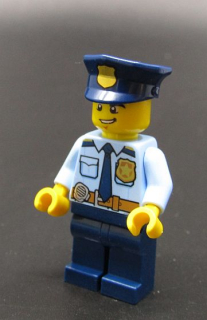 Lego figurka policista