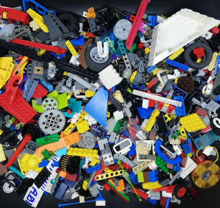 Lego®na váhu NEPŘEBRANÉ - 1kg