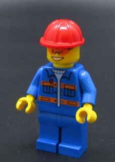 Lego figurka dělník 