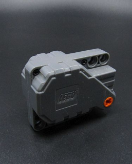 Lego setrvačníkový motor - tmavě šedý - dark bluish gray