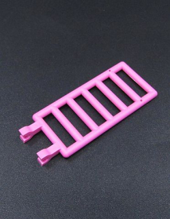 Lego žebřík 7 x 3 - tmavě růžový
