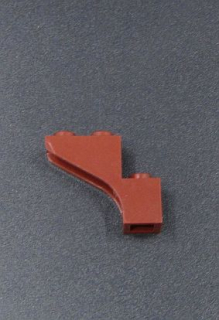 Lego oblouk - klenba - hnědý - reddish brown