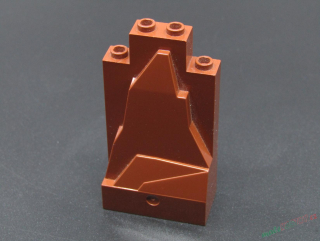 Lego skála - hnědá - reddish brown