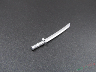 Lego meč - katana - flat silver
