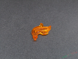 Lego plamen,voda - průhledný oranžový 