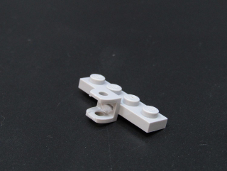 Lego destička speciální 1x4 - světle šedá - light bluish gray